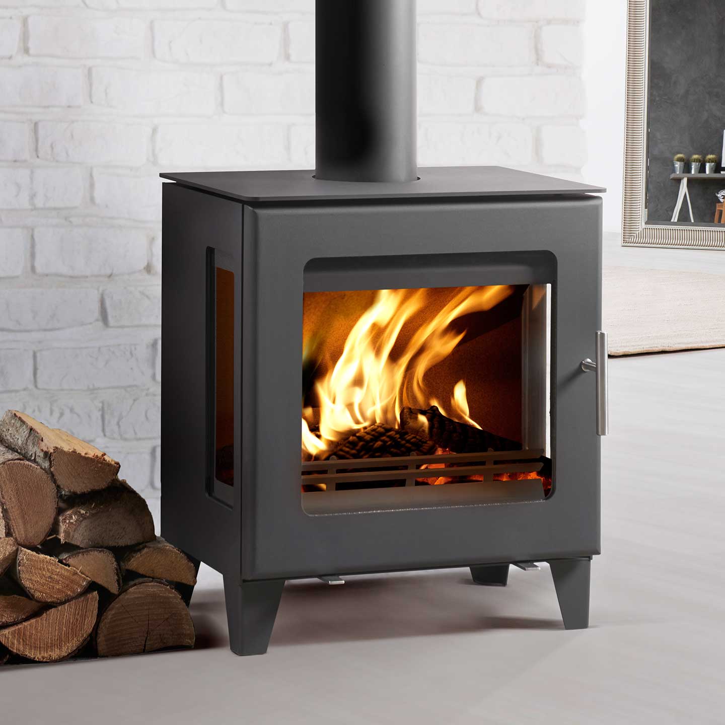WESTFIRE UNIQ 23 SIDE GLASS - Stove People